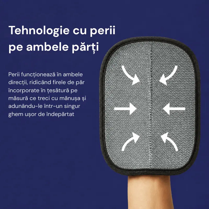 1+1 GRATUIT: Mănușă Îndepărtare Păr de Animale Bruc®